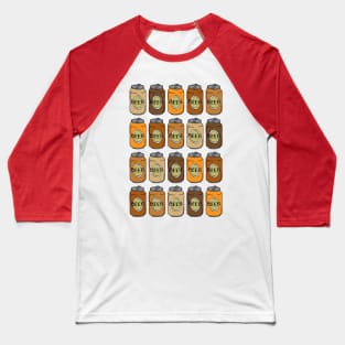 Vintage Beer Cans Baseball T-Shirt